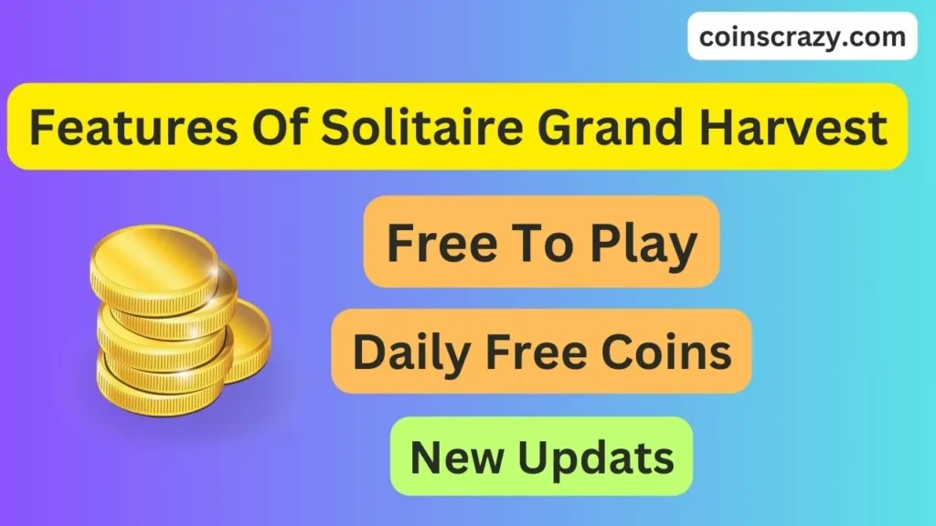 features of Solitaire Grand Harvest